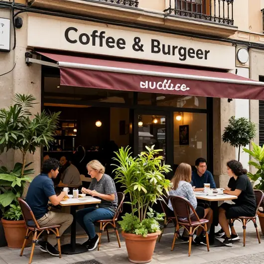 Descubra o MADRID COFFEE E BURGER