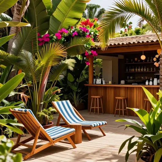 Saint Tropez Tropical Lounge